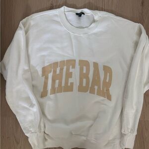 The Bar Varisty Sweatshirt